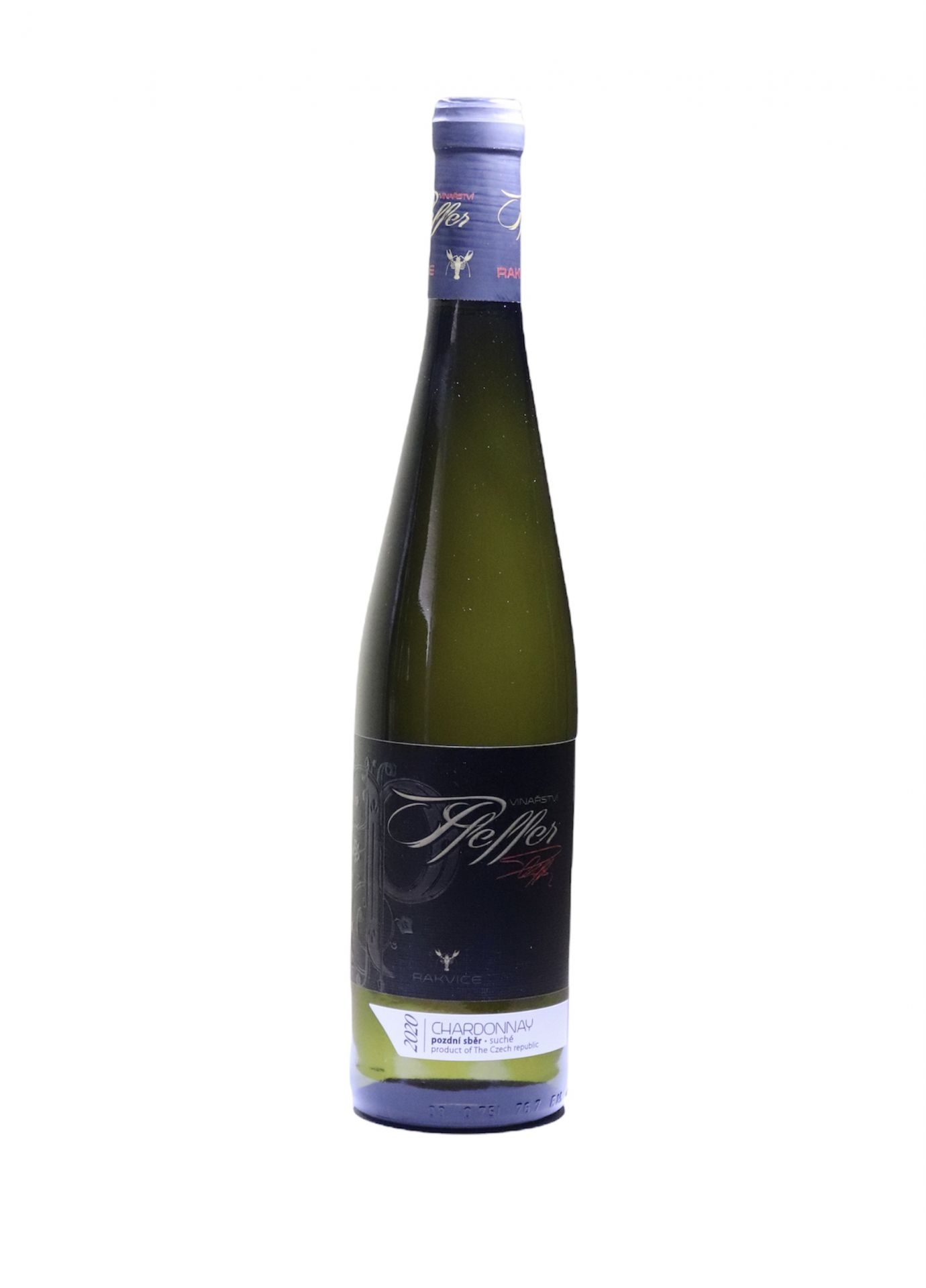 Pfeffer Chardonnay 2020 pozdní sber, suché 0,75l