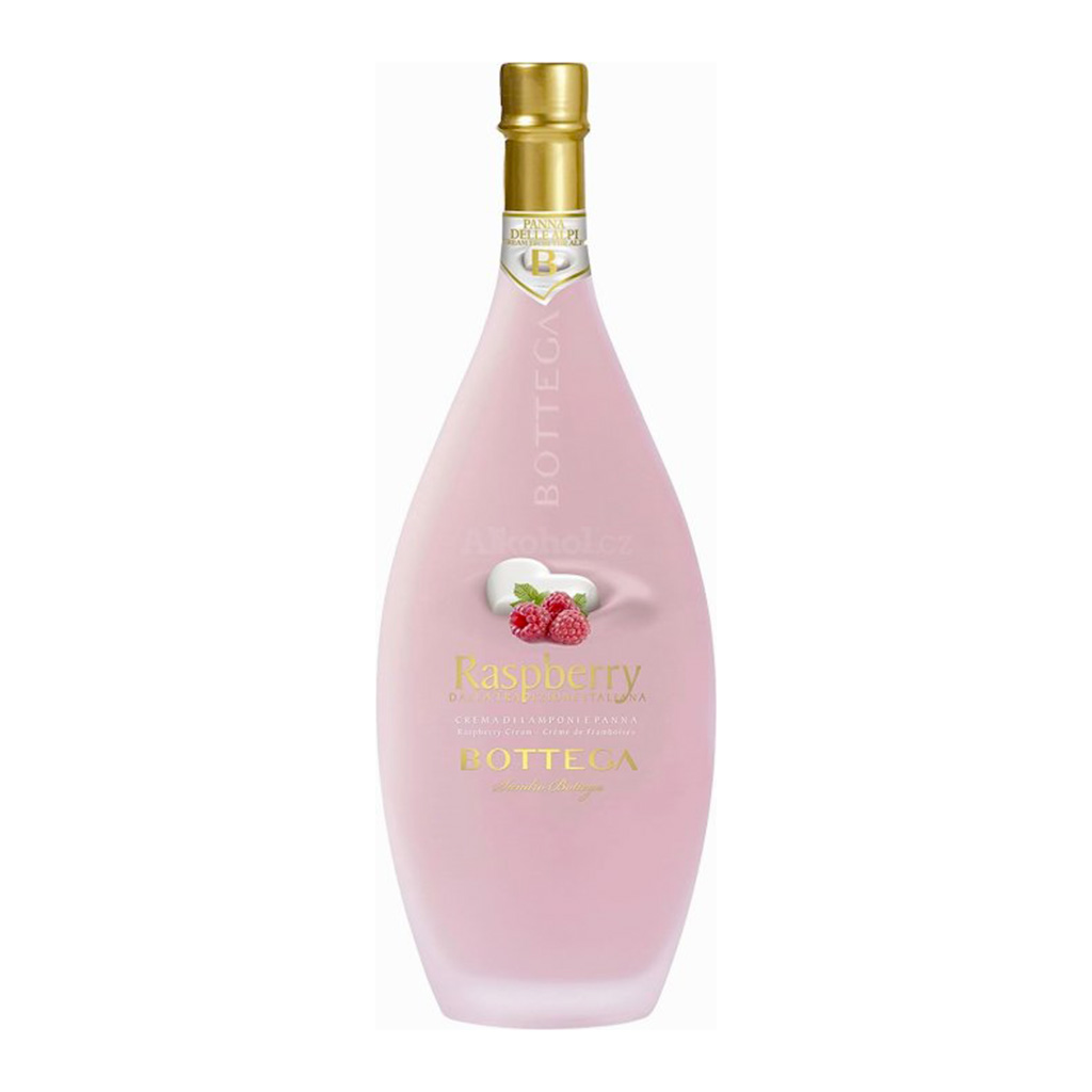 bottega liquore raspberry 15% 0,5l (holá láhev)