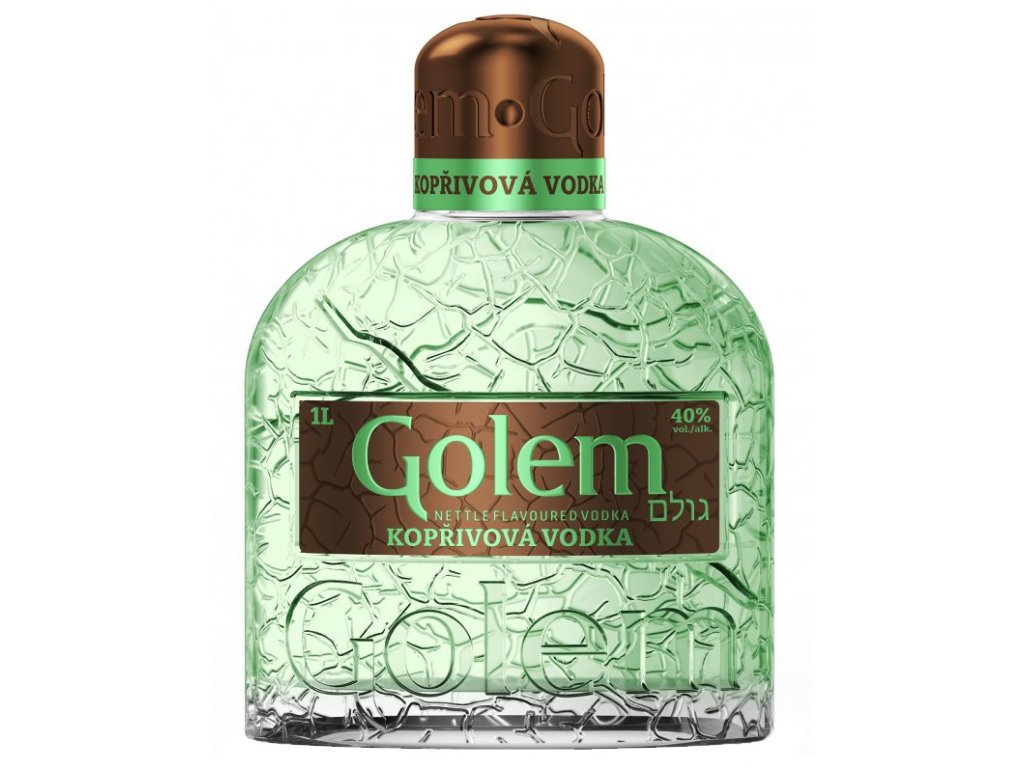 Golem Kopřivová vodka 40% 1l (holá láhev)