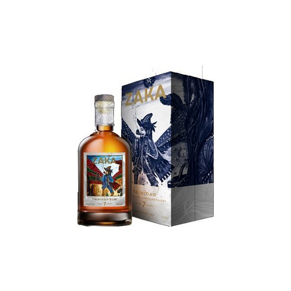 RUM zaka trinidad 42% 0,7l (holá láhev)