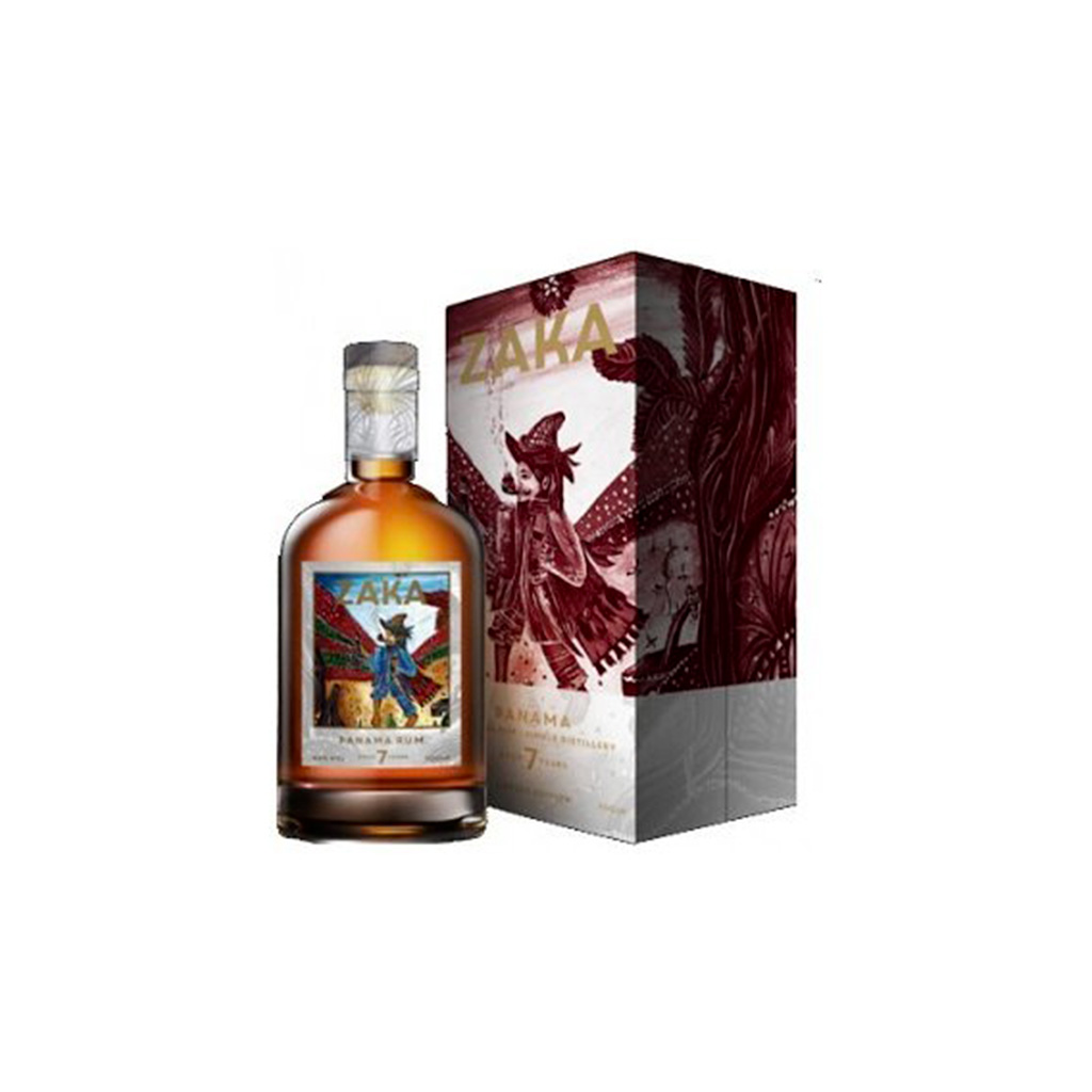 RUM ZAKA panama 42% 0,7l (holá láhev)