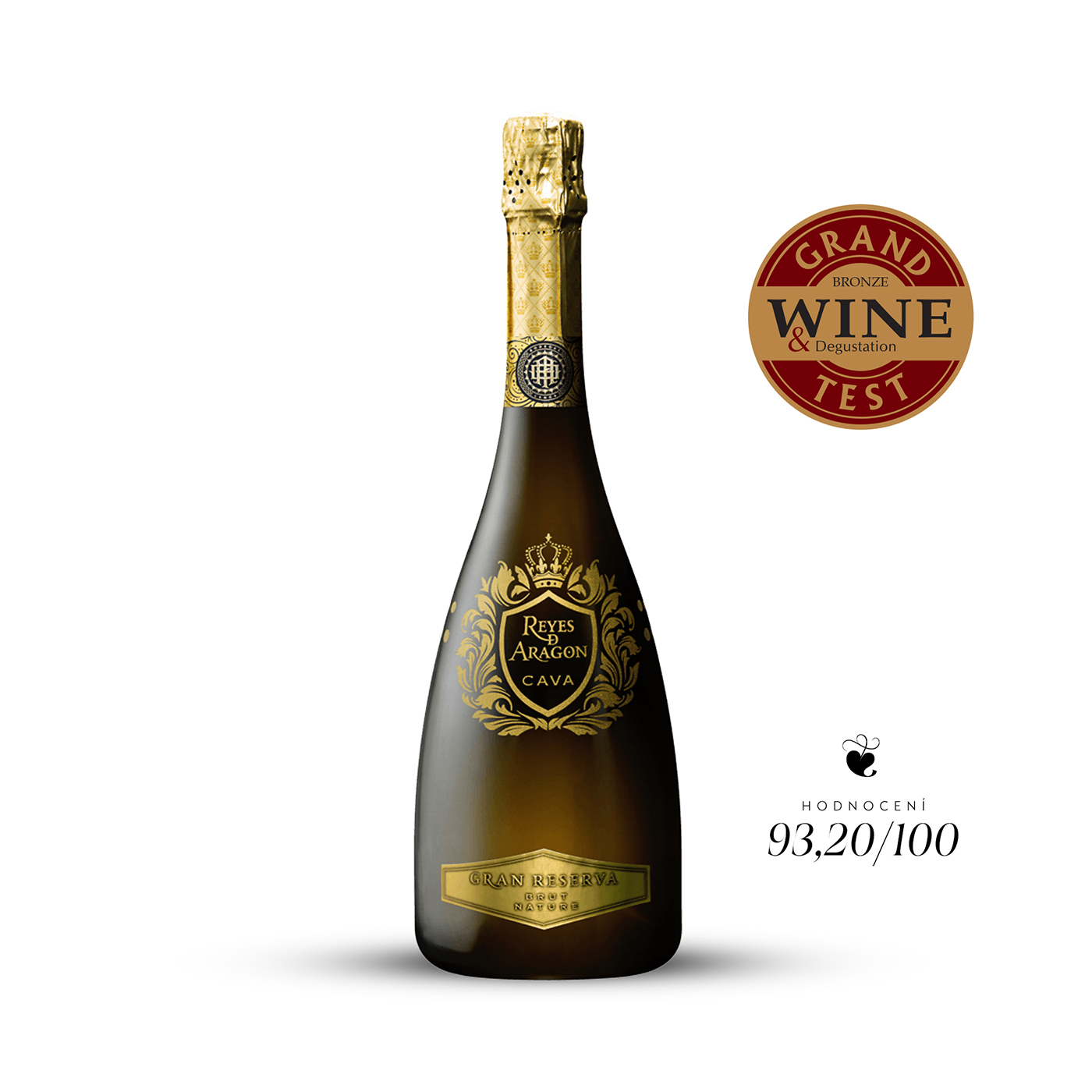 Cava Reyes de Aragón Gran Reserva Brut Nature 0,75l Bodegas Langa