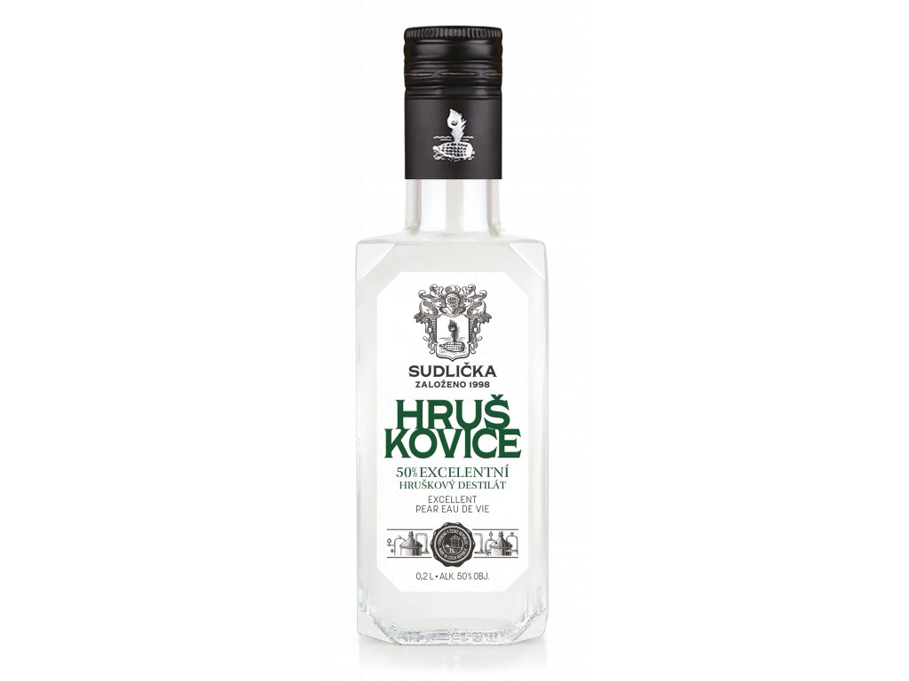 SUDLIČKA HRUŠKOVICE !!! 50% 0,2l (holá láhev)