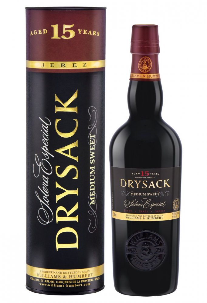 Dry Sack Sherry Solera Especial Fines Old Oloroso 15 Y.O. 0,5 l