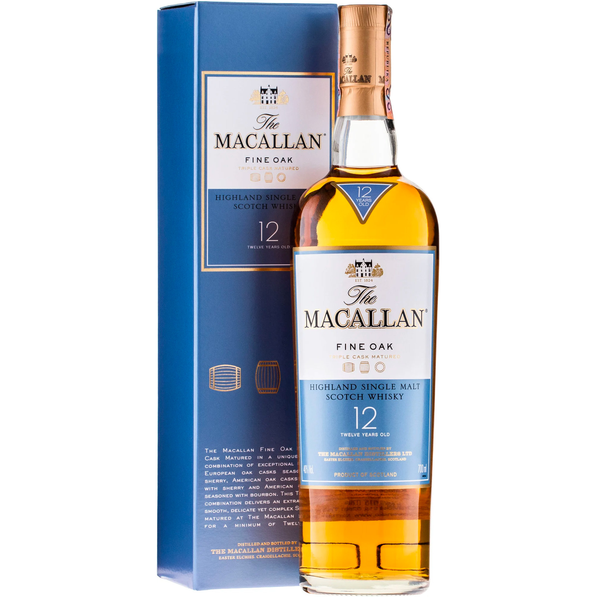 Macallan 12 letá Triple Cask Matured