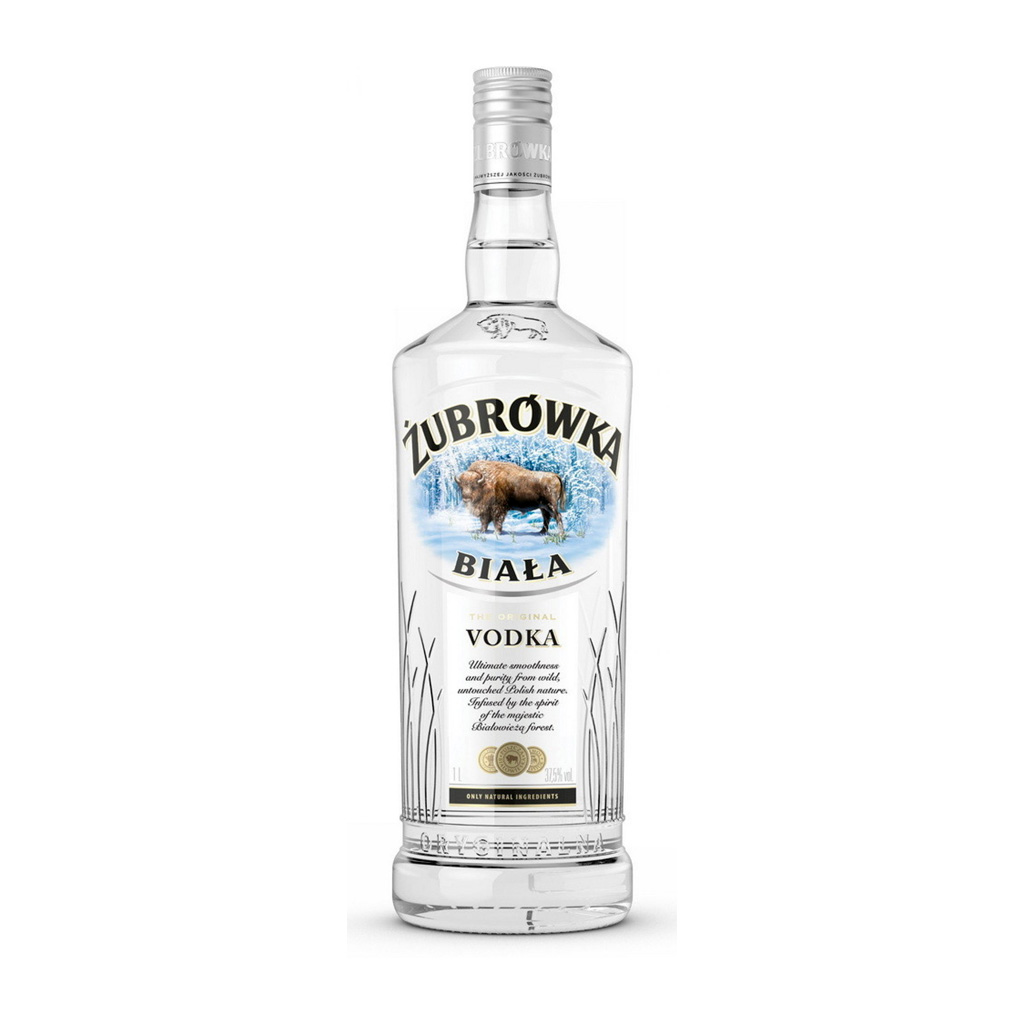 Vod Zubrowka Biala 37,5% 1l (holá láhev)