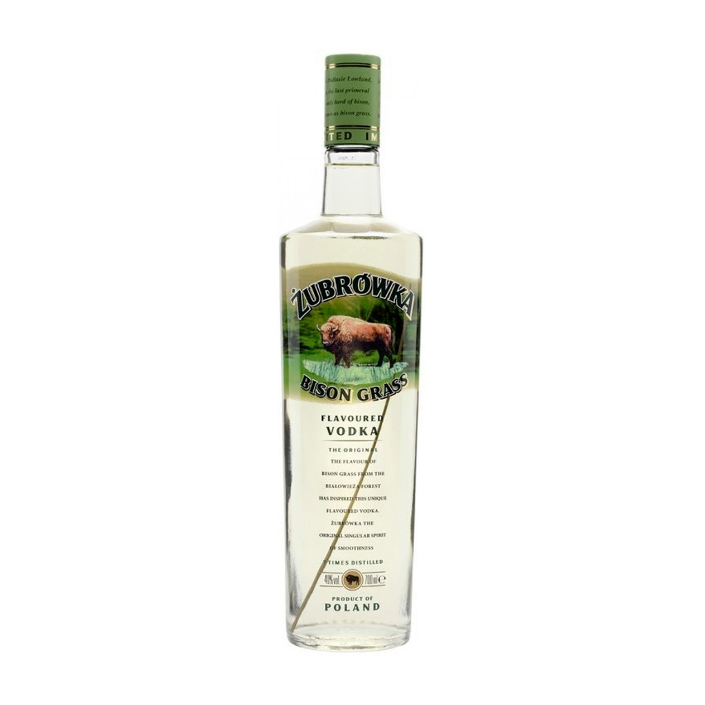 VOD.ZUBROWKA BISON GRASS 37% 1l (holá láhev)