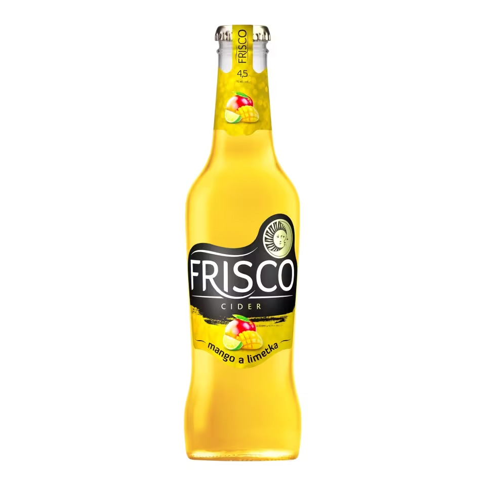 Frisco Mango a limetka 0,33l sklo