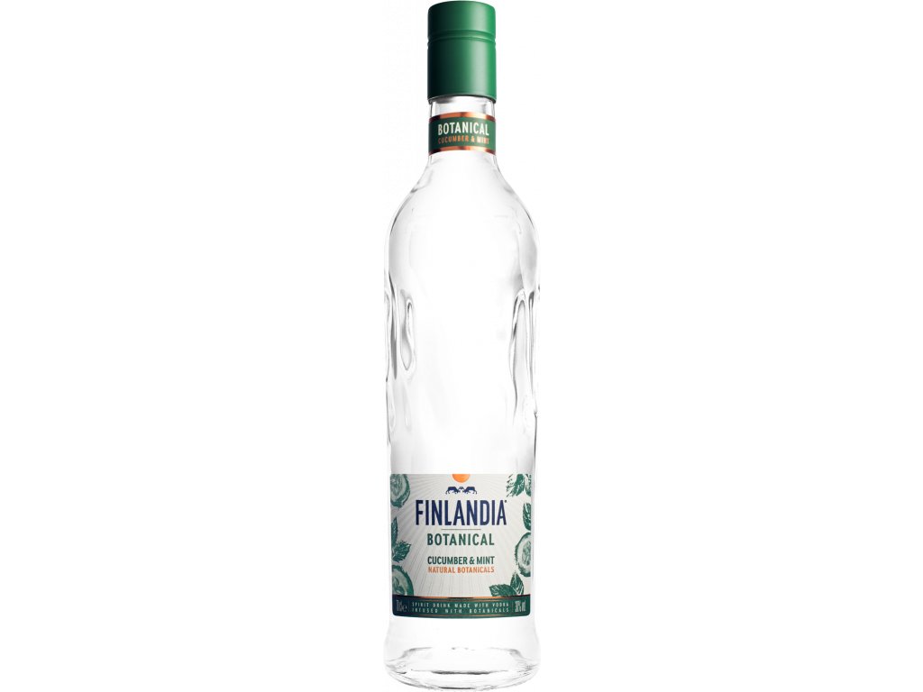 Finlandia Botan.okur/máta okurka a máta 30% 0,7l (holá láhev)