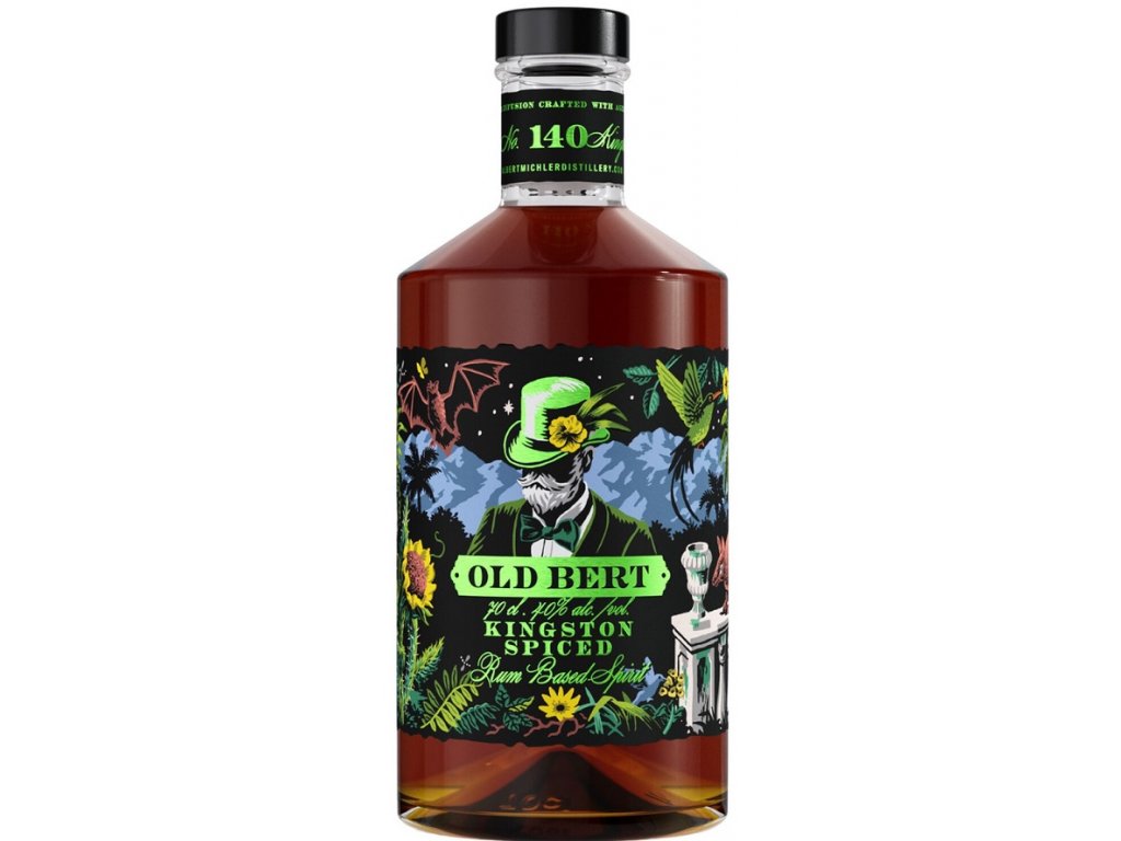 Old Bert Kingston Spiced 40% 0,7 l (holá láhev)