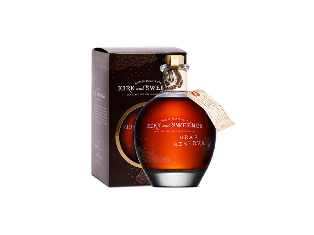 rum kirk & sweeney gran res gbx 40% 0,7l (holá láhev)