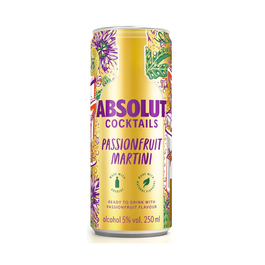 Absolut Cocktail Passionfruit Martini