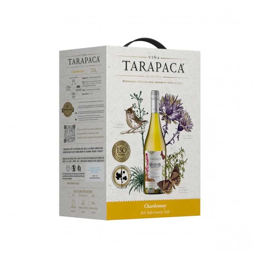 Tarapacá, Chardonnay,Bib, 1,5l
