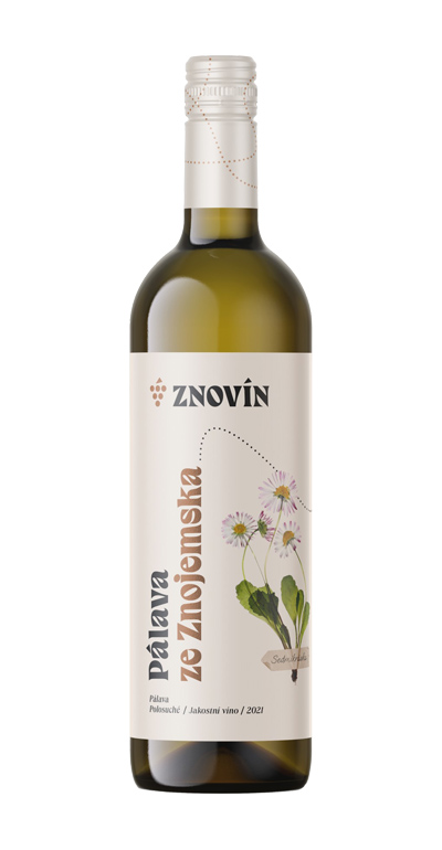 Pálava 2021 jakostní Znovín Znojmo 0,75l