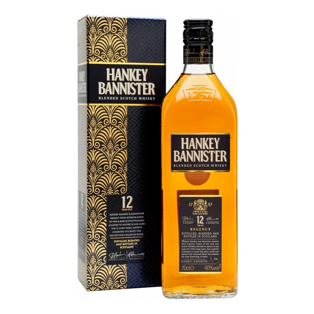 Hankey Bannister 12y 0,7l 40% (karton)