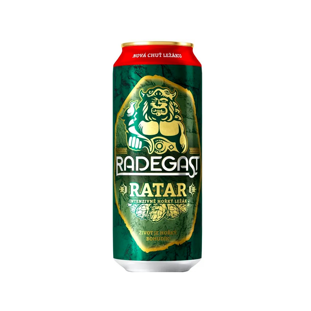 Radegast Ratar plech 0,5l
