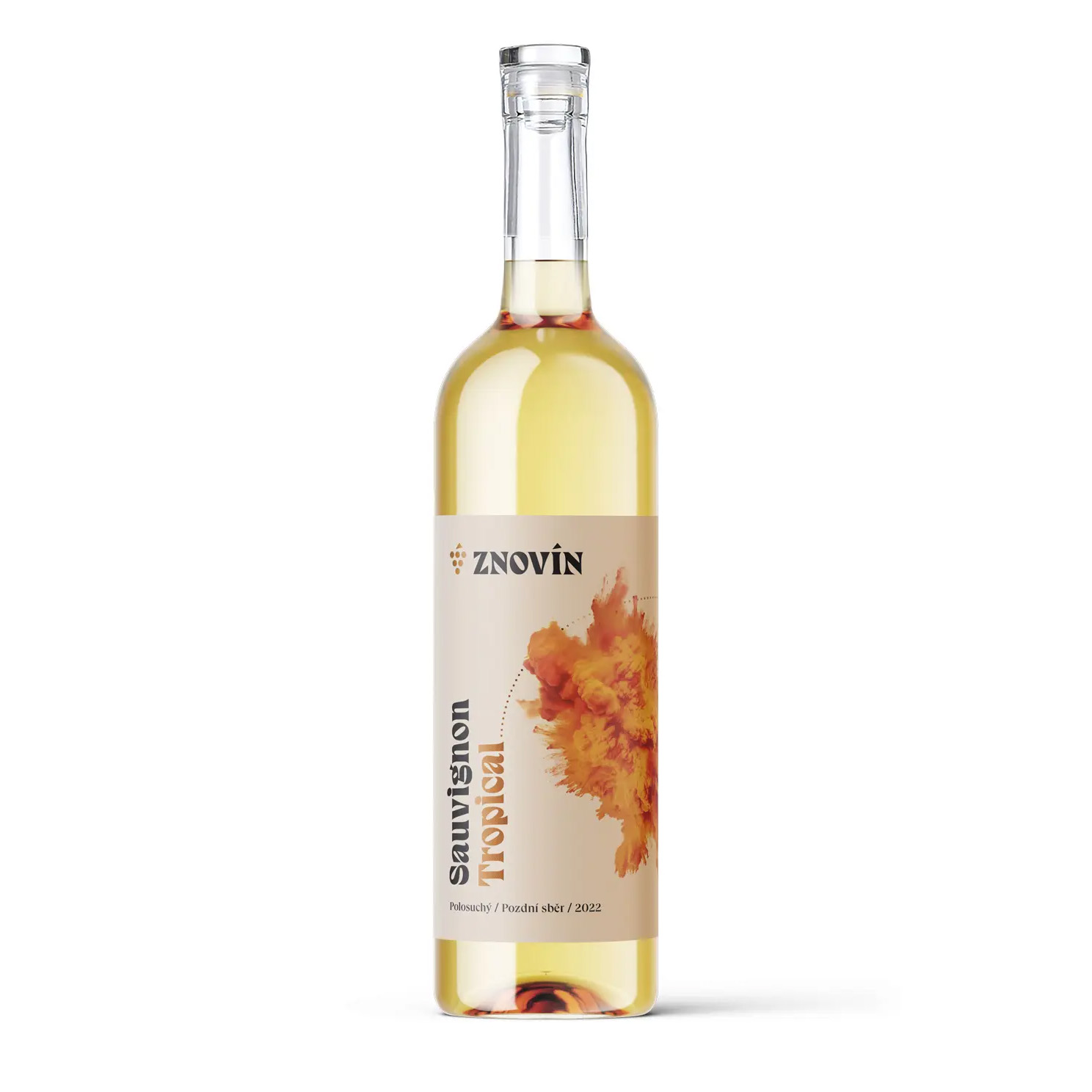 Sauvignon Tropical pozdní sběr 2022 polosuché Znovín Znojmo 0,75l