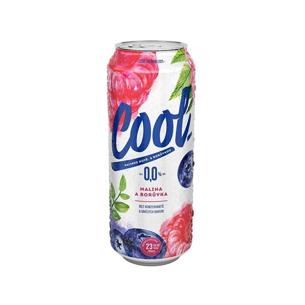 Staropramen Cool Malina Borůvka Nealko 0,5l