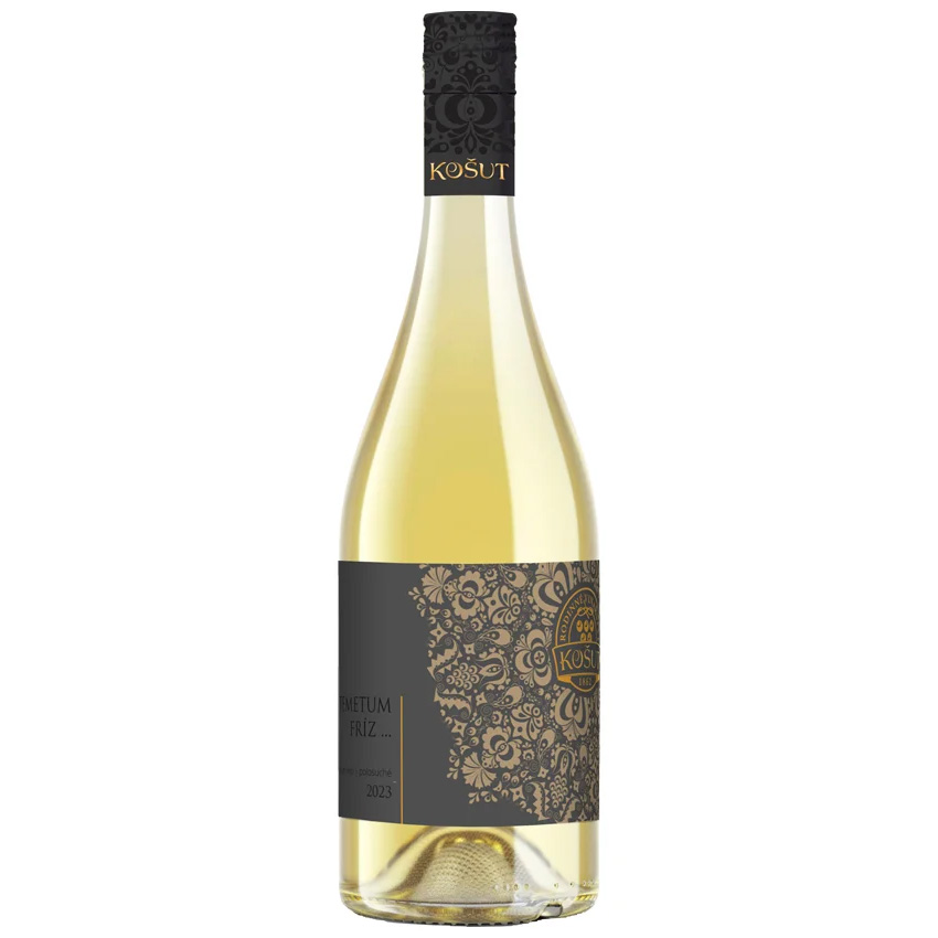Košut Temetum Fríz, 2023, perlivé, polosuché, Vinařství Košut 0,75l