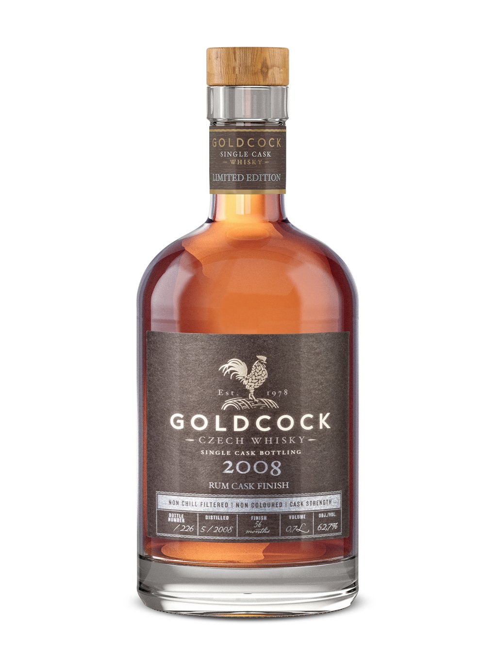 Gold Cock 2008 Rum Cask Finish 62,7% 0,7l