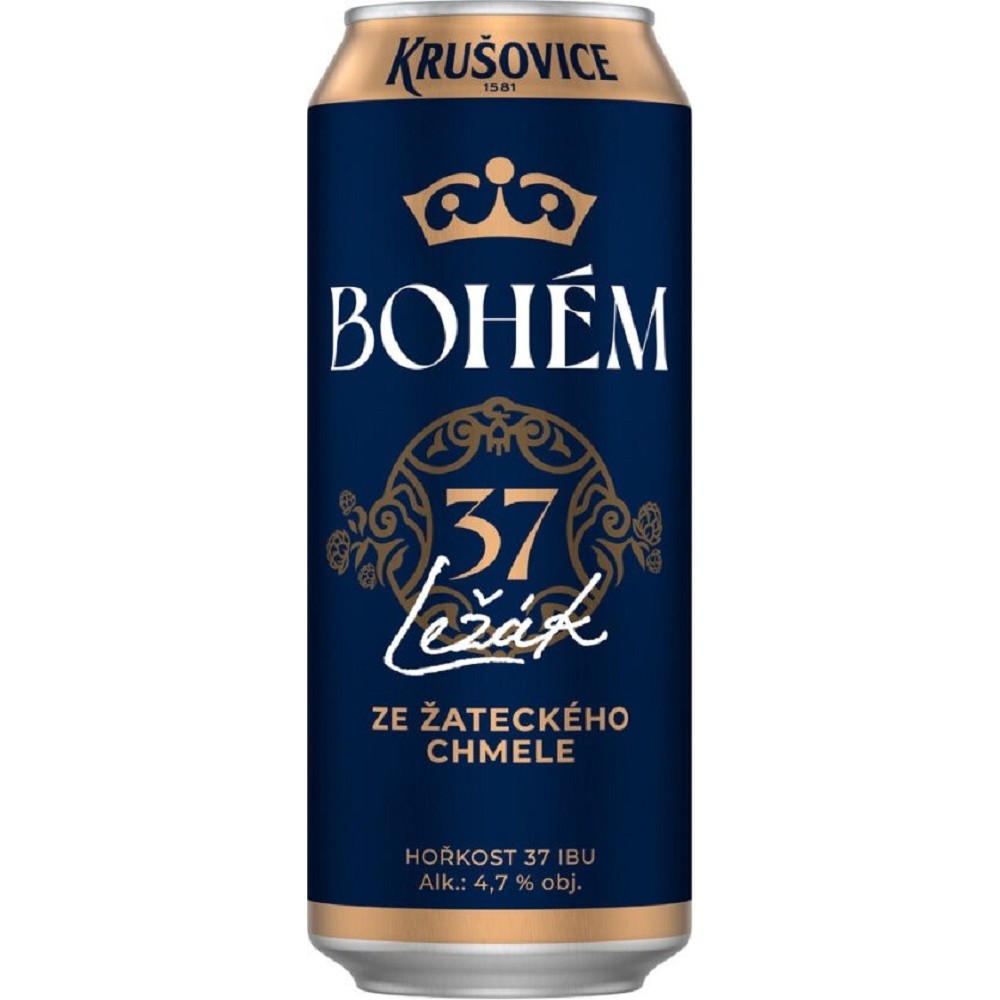 Krušovice Bohém 11 0,5l plech