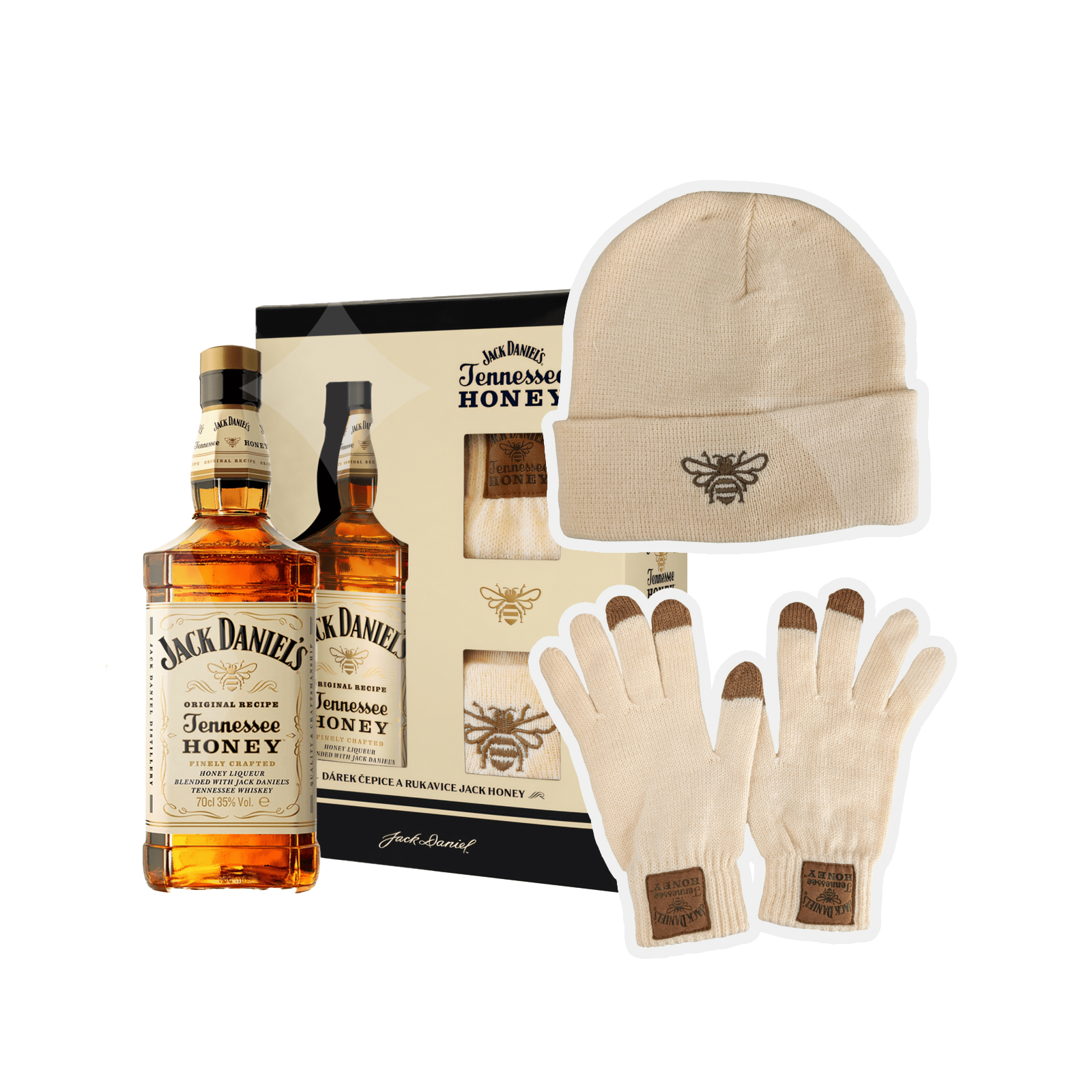 Jack Daniel's Honey + winter set