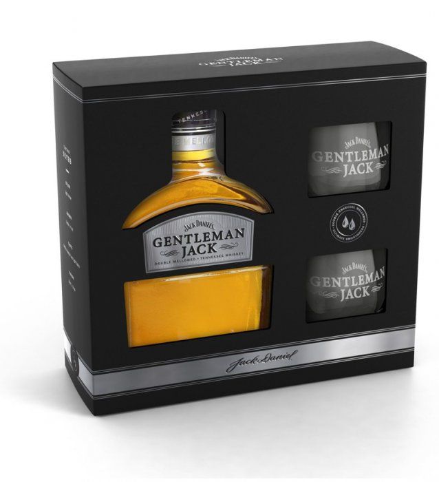 Jack Daniel's Gentleman Jack + 2 sklenice