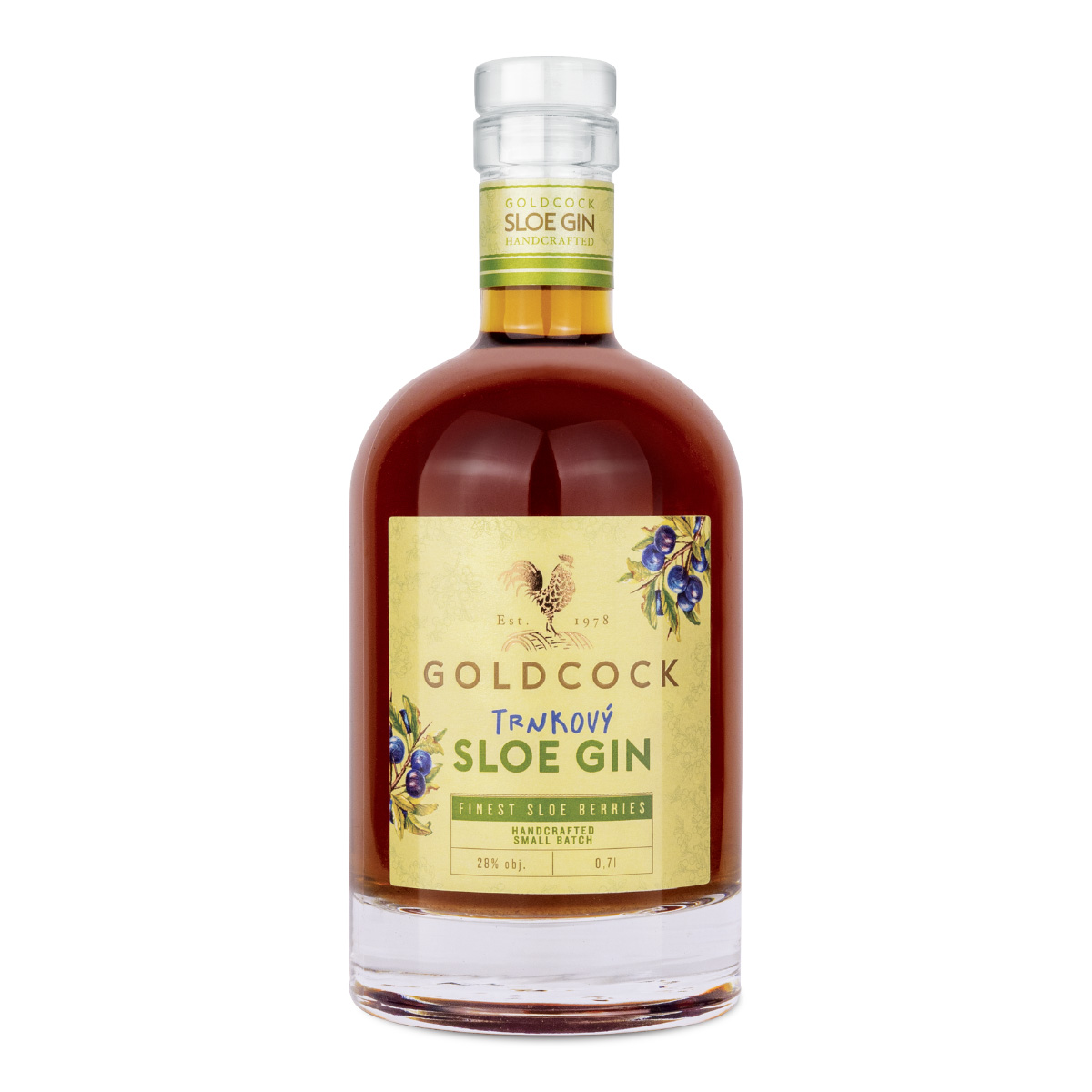 Gold Cock Trnkový Sloe Gin 28% 0,7l