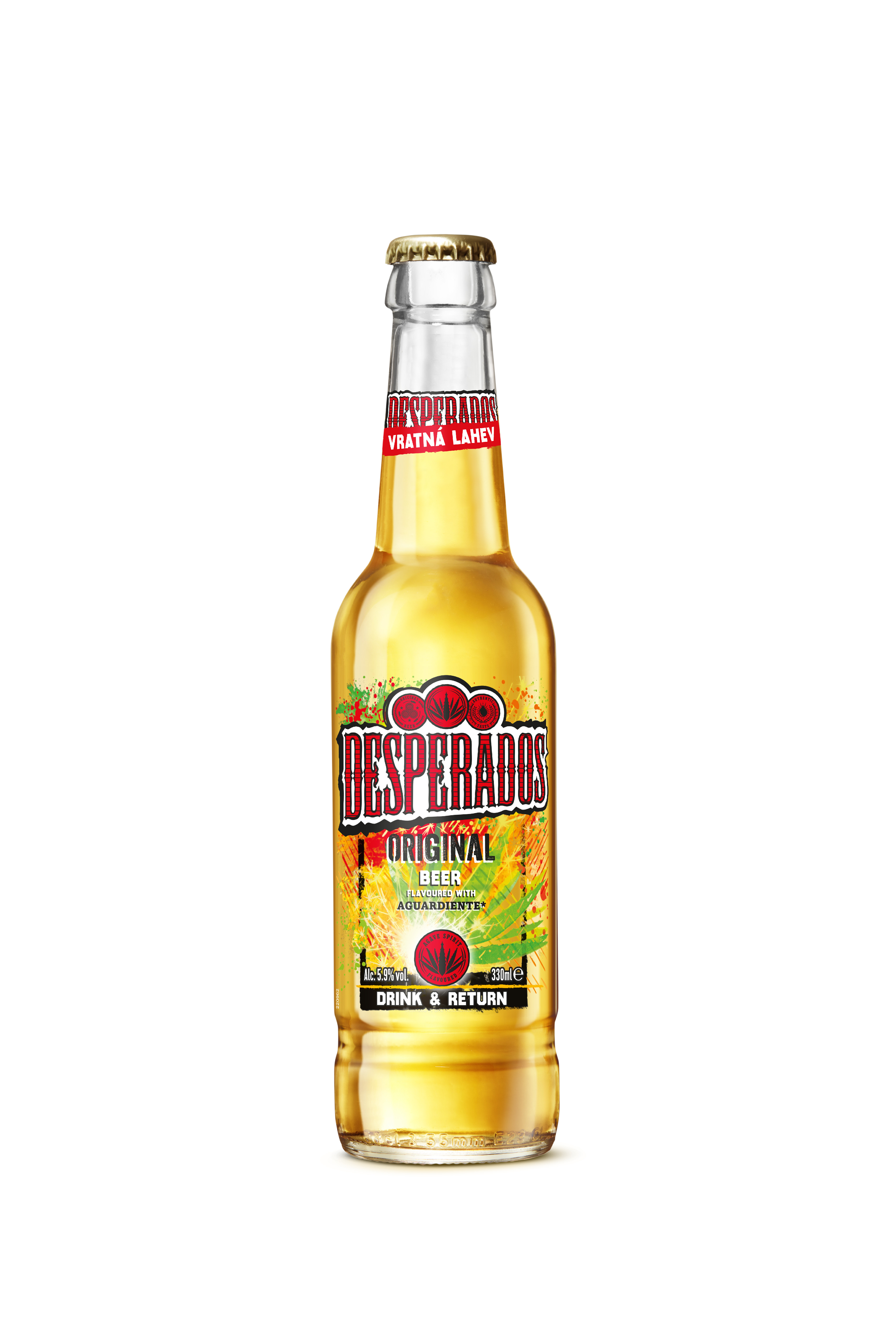 Desperados 0,33l (holá láhev)