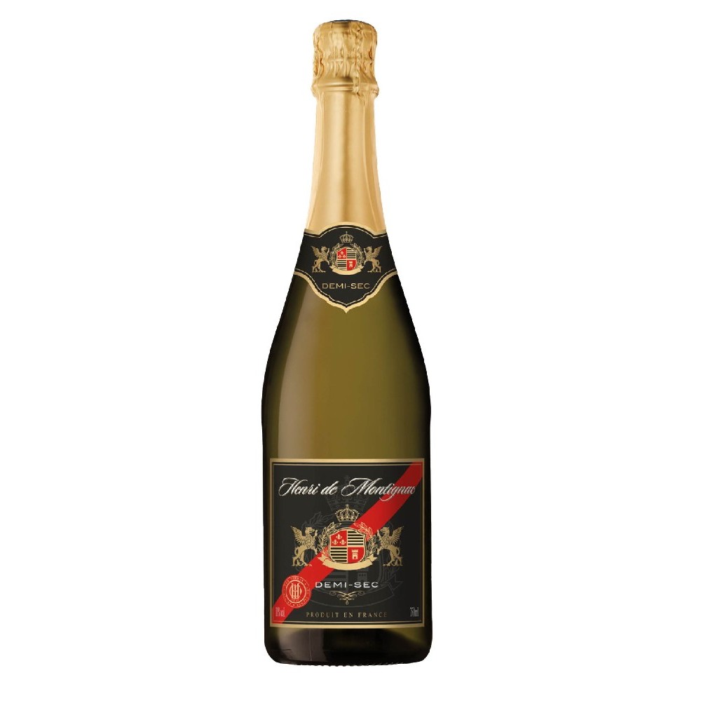 Sekt Henri de Montignac demi sec 0,75l