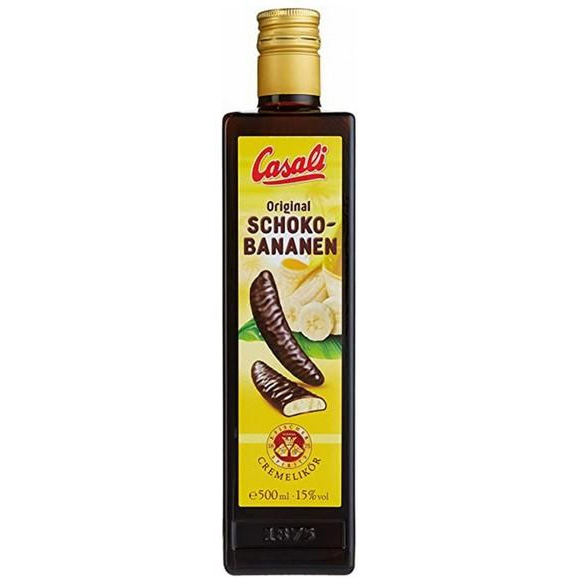 Casali Schoko-Bananen Likör 0,5 L 15%