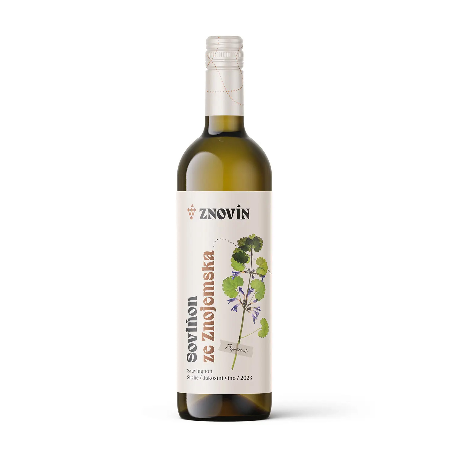 Sauvignon 2023 jakostní Znovín Znojmo 0,75l