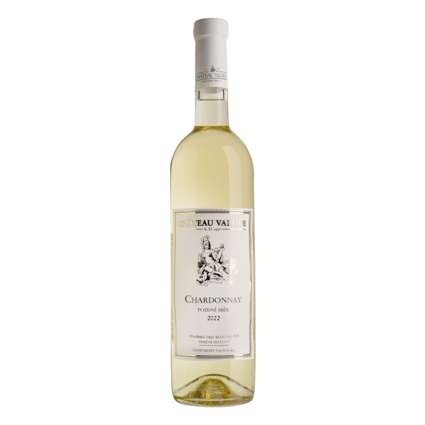 Chardonnay 2022 pozdní sběr Valtice 0,75l