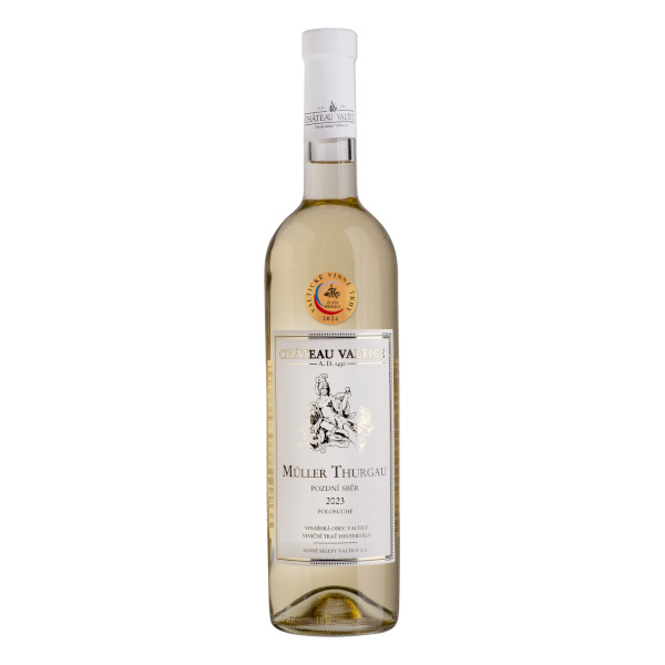 Muller Thurgau 2023 pozdní sběr Valtice 0,75l