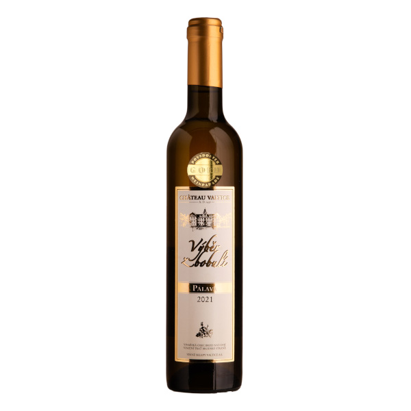 Pálava 2021 výběr z bobulí Valtice 0,5l