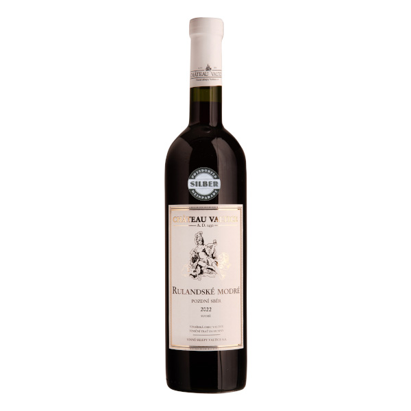 Rulandské modré 2022 pozdní sběr Valtice 0,75l