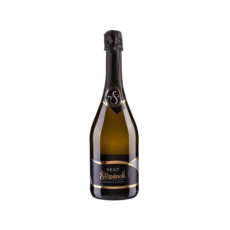 Sekt brut nature Vinařství Štěpánek 0,75l