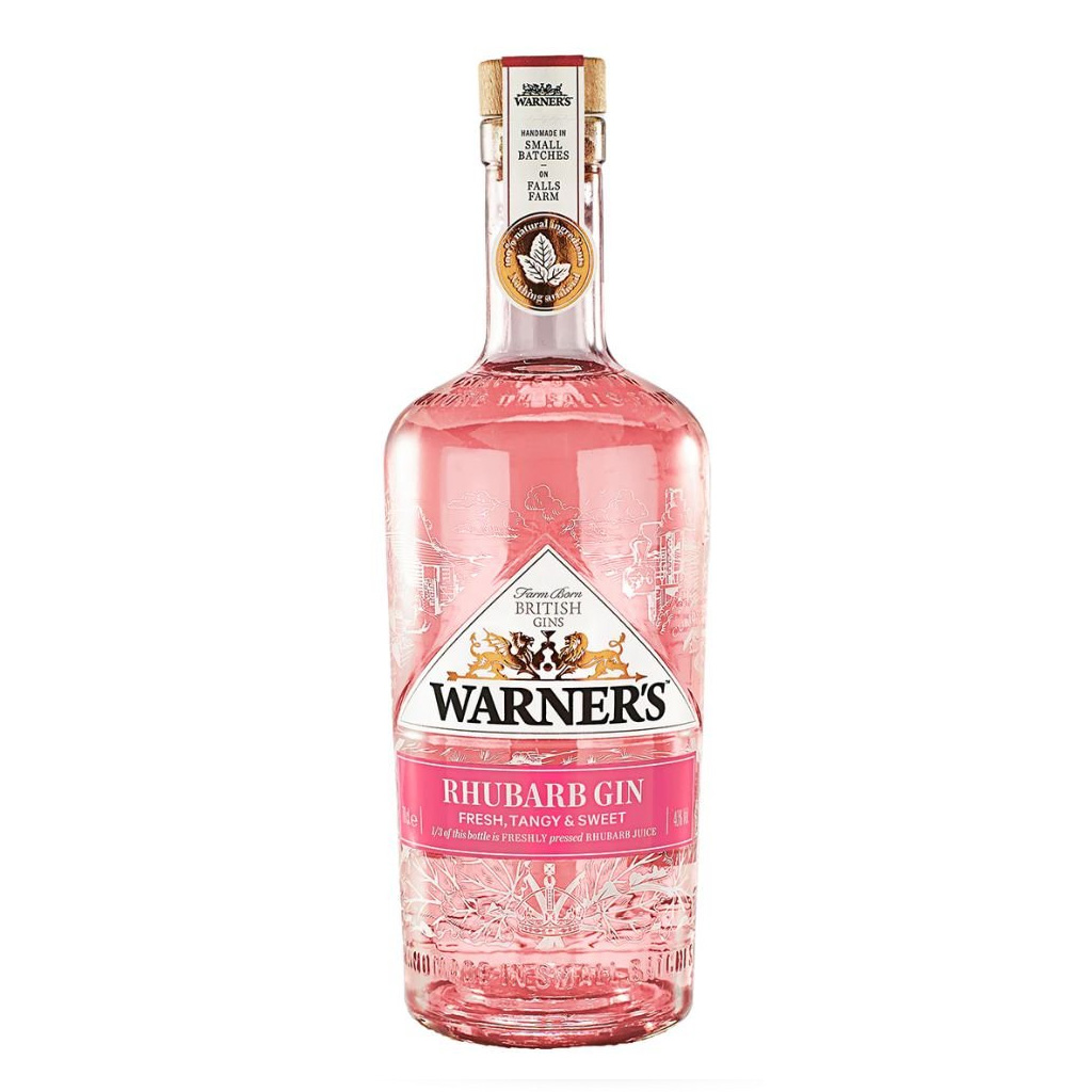 Gin Warners Rhubarb Gin 40% 0,7l