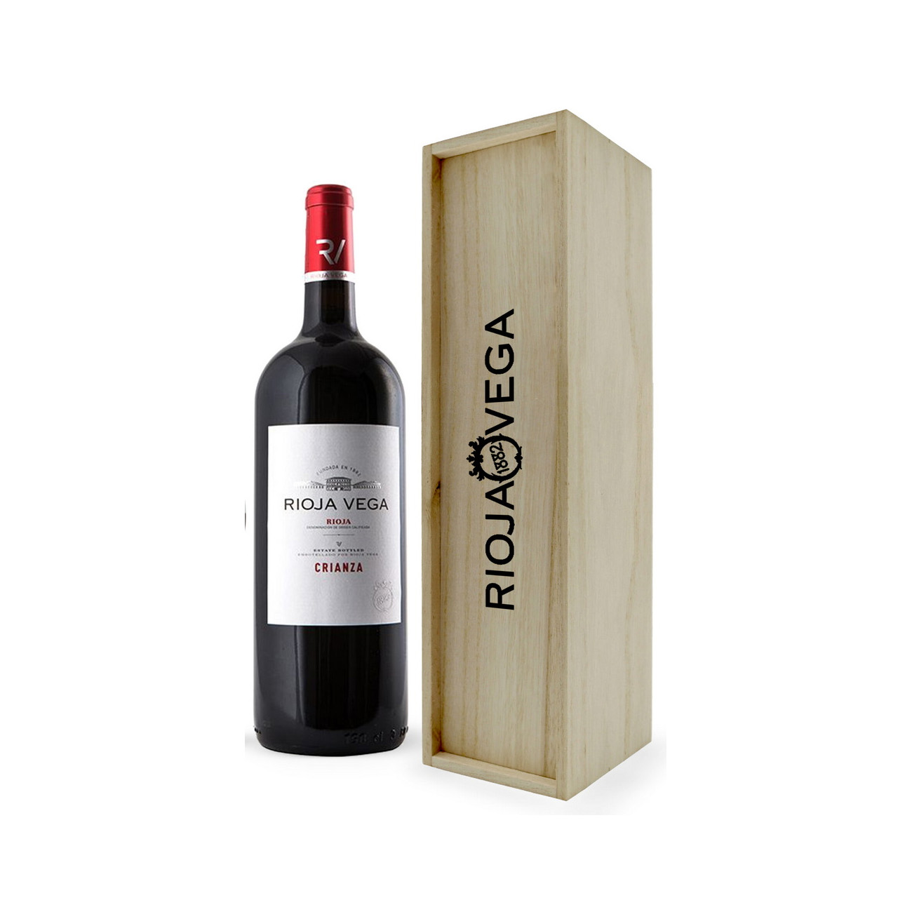 Rioja Vega Crianza 3l (dřevěný box)