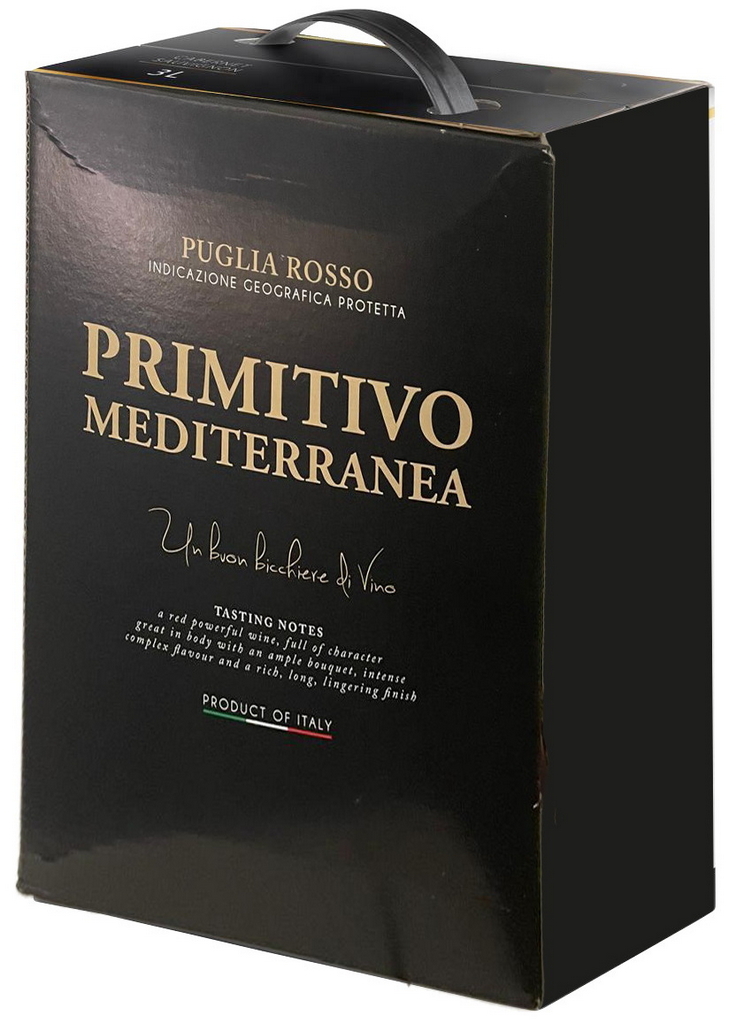 Primitivo Bag In Box 3l Vinicola