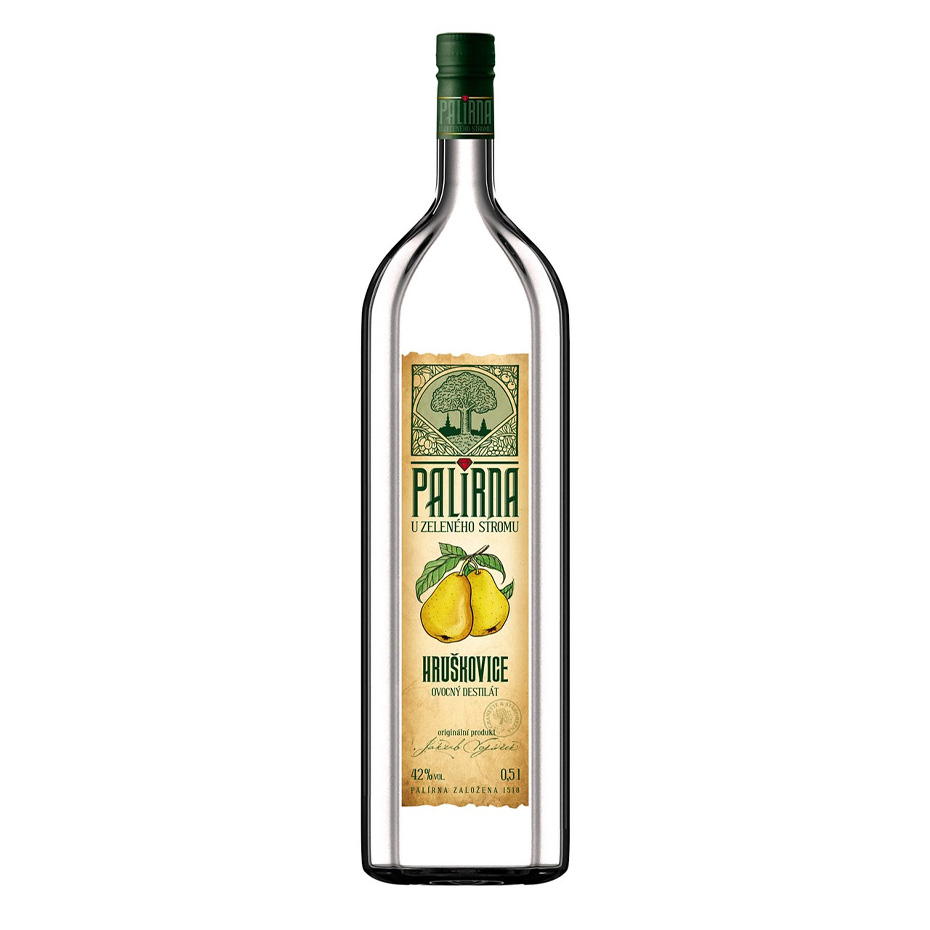Palírna u Zeleného stromu Hruškovice pravá 42% 0,5l