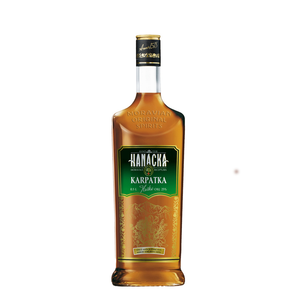 Hanácká Karpatka hořká 25% 0,5l