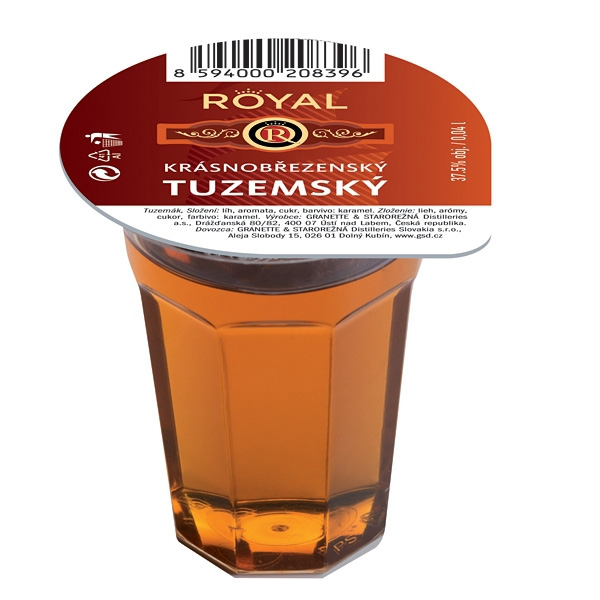Royal Krásnobřezenský tuzemský 37,5% 0,04l