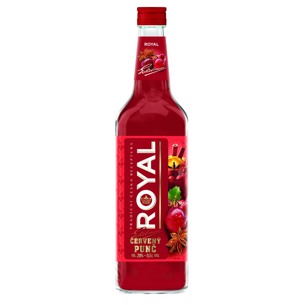 Royal Červený punč 20% 1l