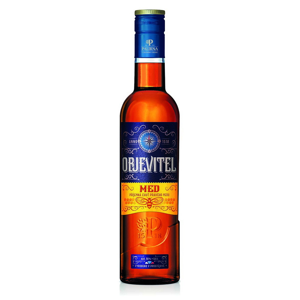 Objevitel Med 0,5l 30%