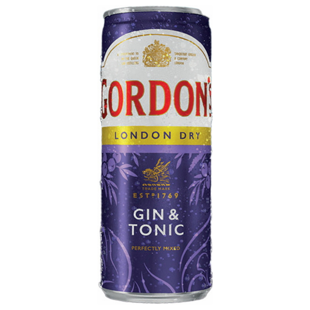 Gin Gordon's & Tonic 6,4% 0,25l