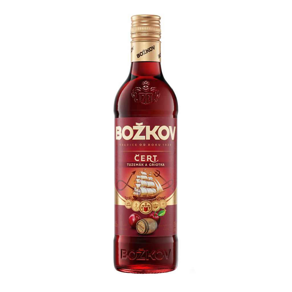 Božkov ČERT 25% 0,5l