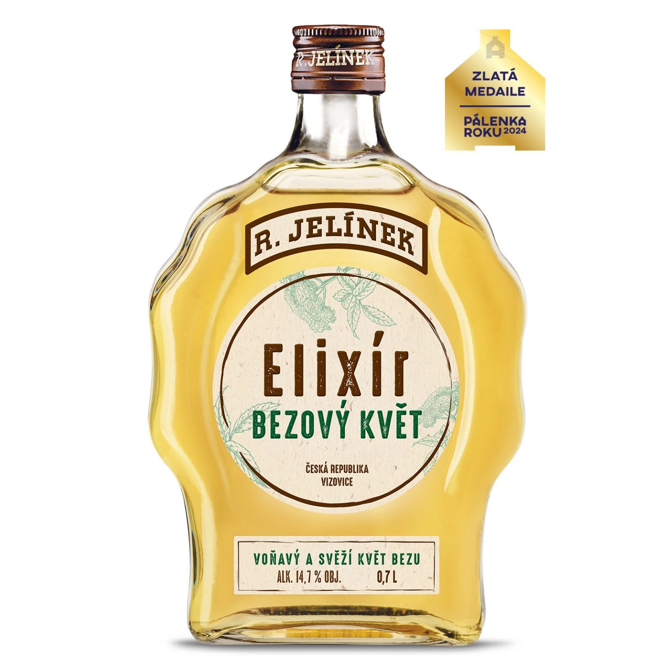 Elixír z bezového květu 0,7l 14,7%