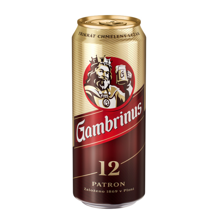 Gambrinus Patron 12 světlý ležák 0,5l