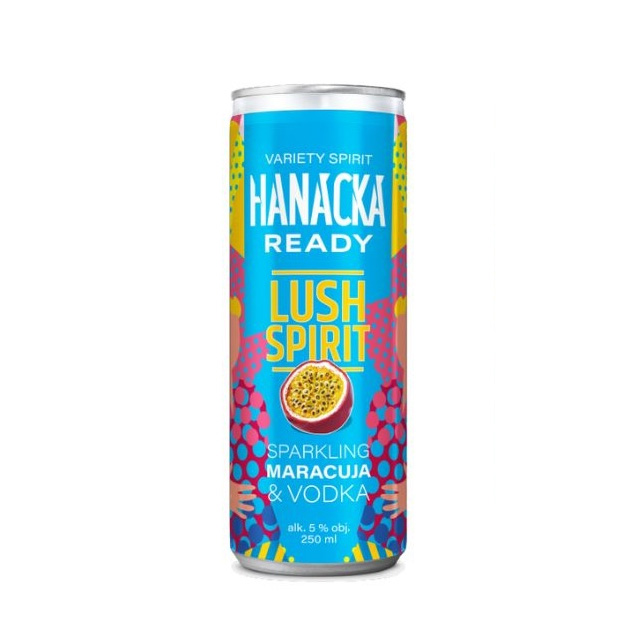 Vodka Hanácká 0,25l 5% Lush Fresh Spirit